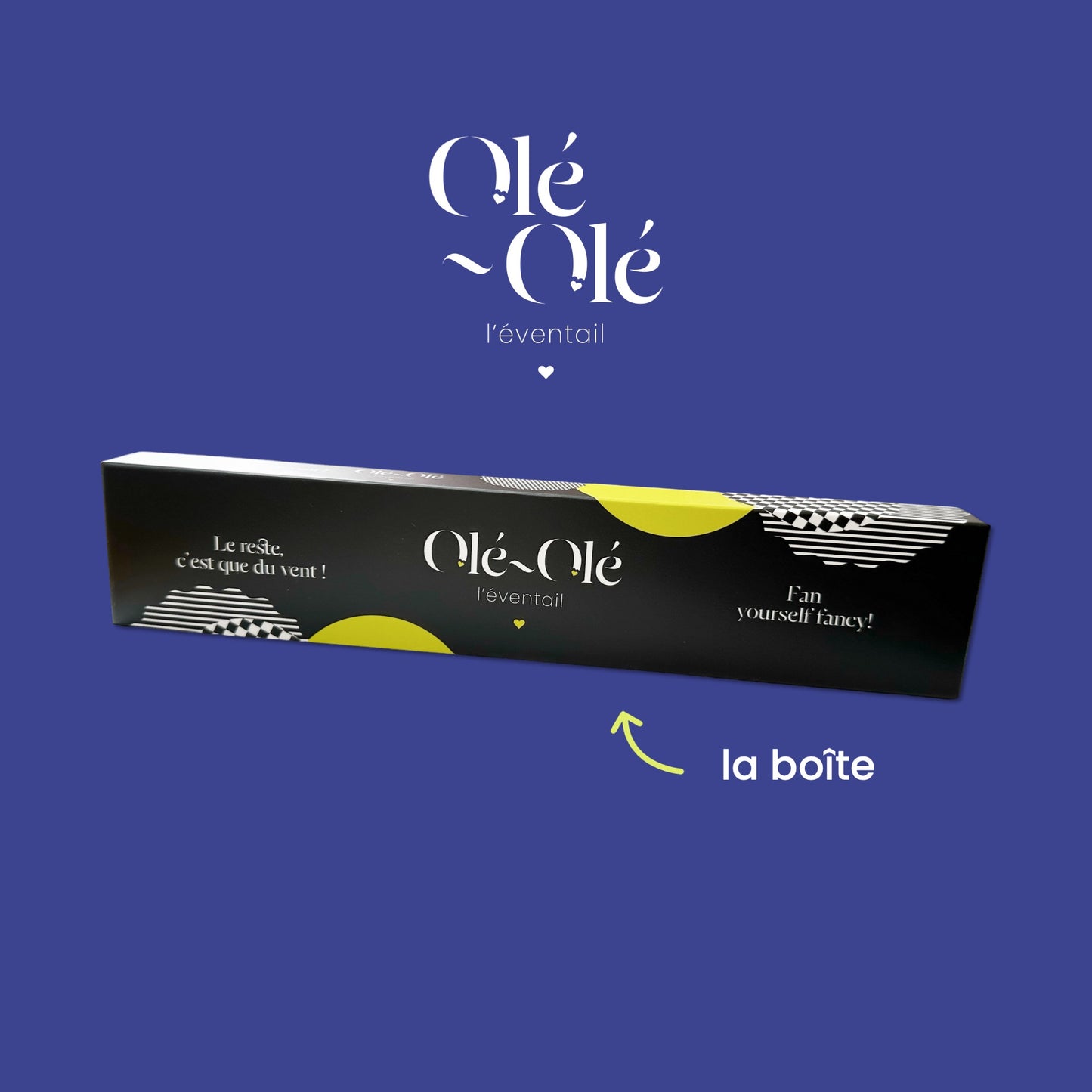 Éventail Fleur rose