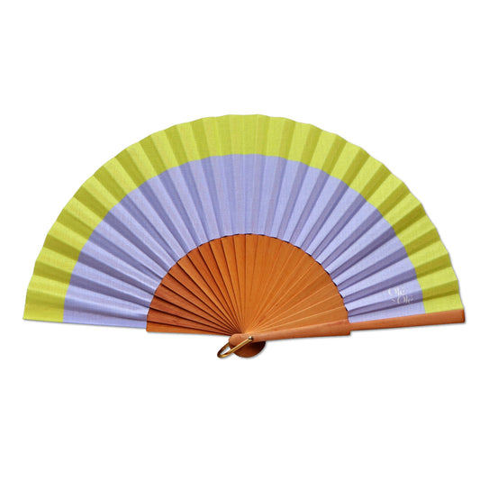 Éventail Mauve Lime