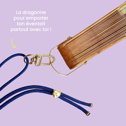 La dragonne : Bleu